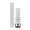 Klokkereim 22mm Carrara Hvit