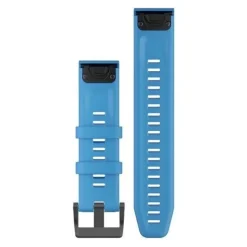 Klokkereim 22mm Cyan Blå