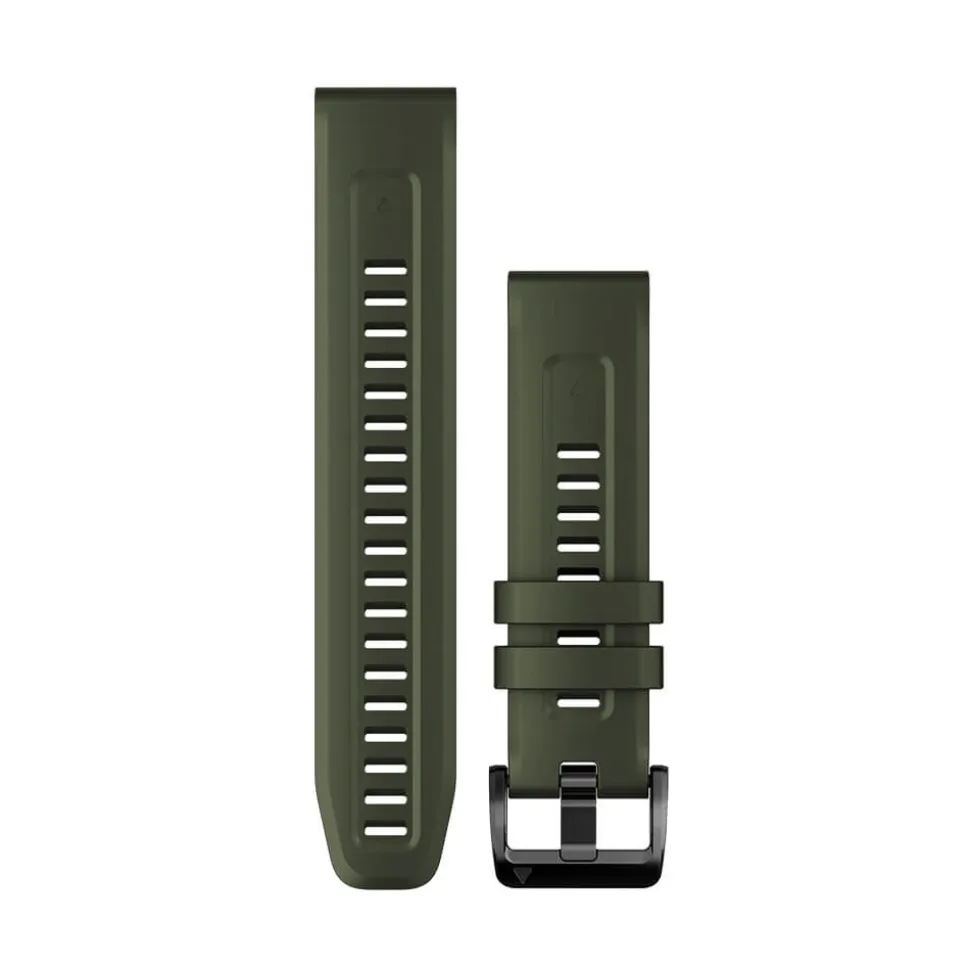 Klokkereim 22mm Mosegrønn