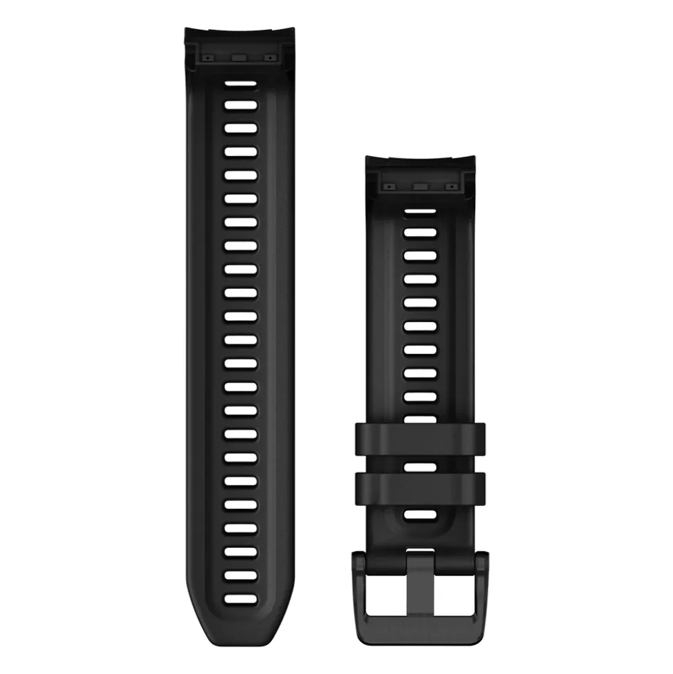 Klokkereim 22mm Svart