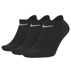 Lightweight No-Show Treningssokker 3 Pack Svart