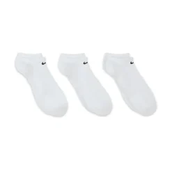 Lightweight No-Show Treningssokker 3 Pack Hvit
