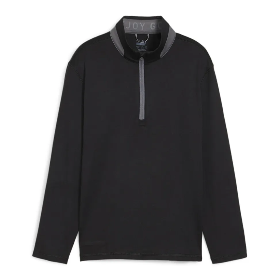 Lightweight Quarter Zip Genser Junior Svart