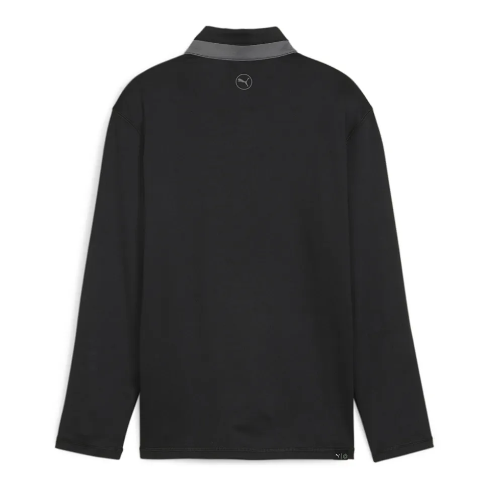 Lightweight Quarter Zip Genser Junior Svart