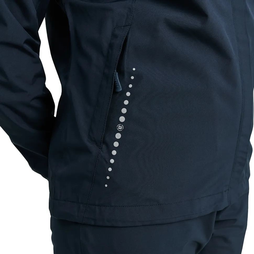 Links Stretch Regnjakke Dame Navy