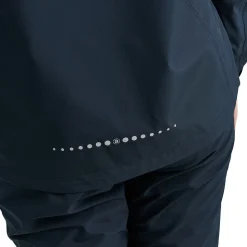 Links Stretch Regnjakke Dame Navy