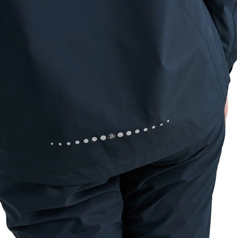 Links Stretch Regnjakke Dame Navy