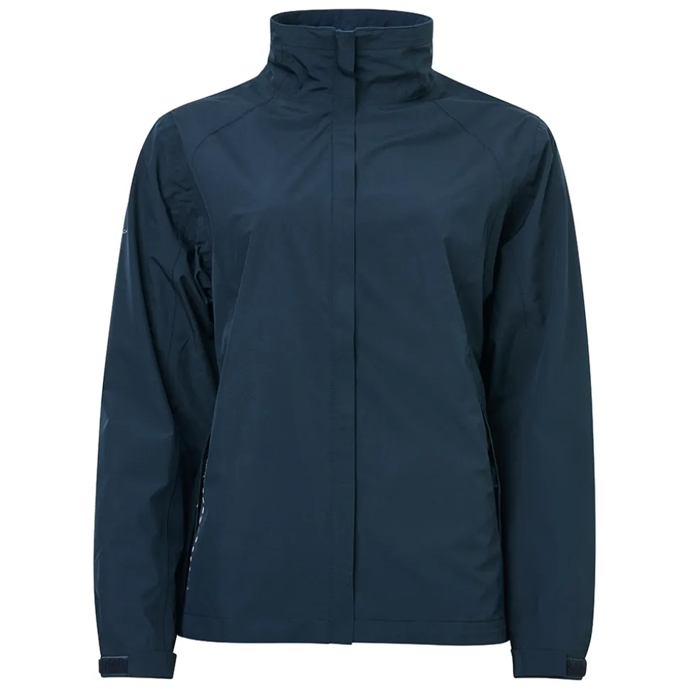 Links Stretch Regnjakke Dame Navy