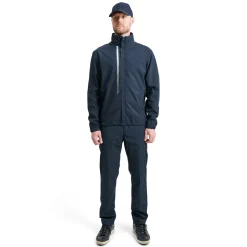 Links Stretch Regnjakke Herre Navy