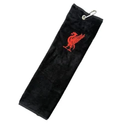Liverbird Tri-Fold Håndkle Svart