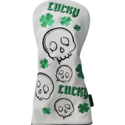 Lucky Driver Headcover Hvit