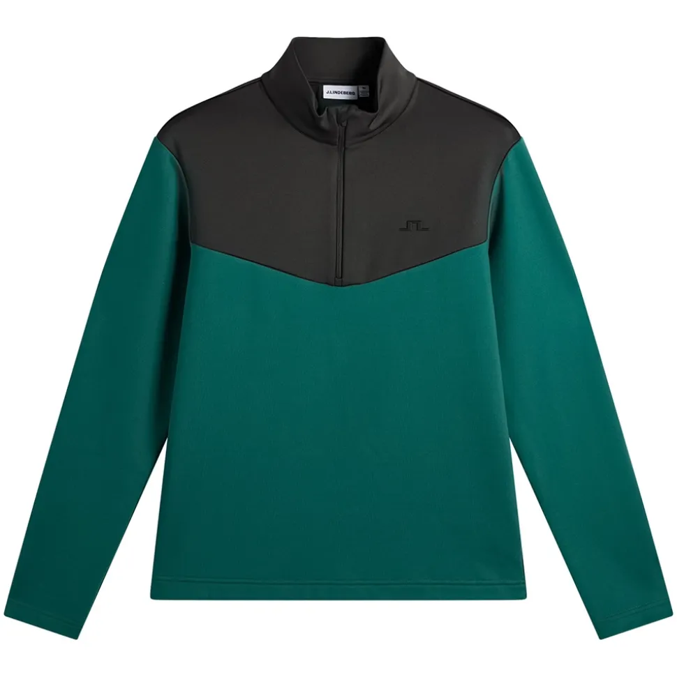Maclean Quarter Zip Midlayer Herre Grønn