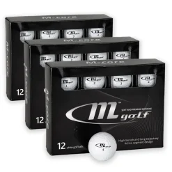 M-Core Golfball Hvit 3 Dusin