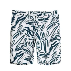 Mitch Print Shorts Herre Blå