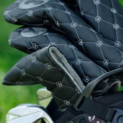 Mønstret Blade Putter Headcover Svart