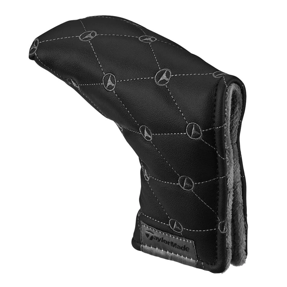 Mønstret Blade Putter Headcover Svart