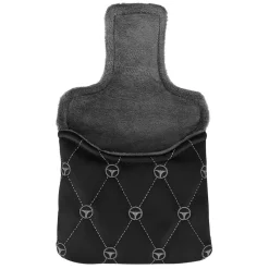 Mønstret Mallet Putter Headcover Svart