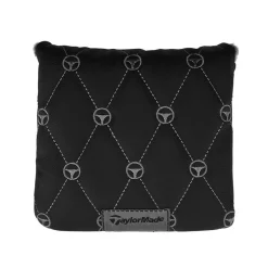 Mønstret Mallet Putter Headcover Svart