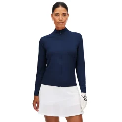 Nicky Full Zip Genser Dame Navy