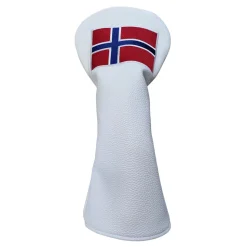 Norge Driver Headcover Hvit