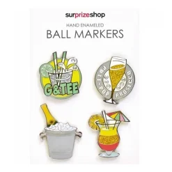 5 O'Clock Markører 4-Pack m/ Visor Clip