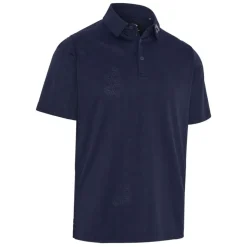 Odyssey Ventilated Jaquard Pique Herre Navy