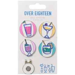 Over 18 Ballmarkør 4-Pack