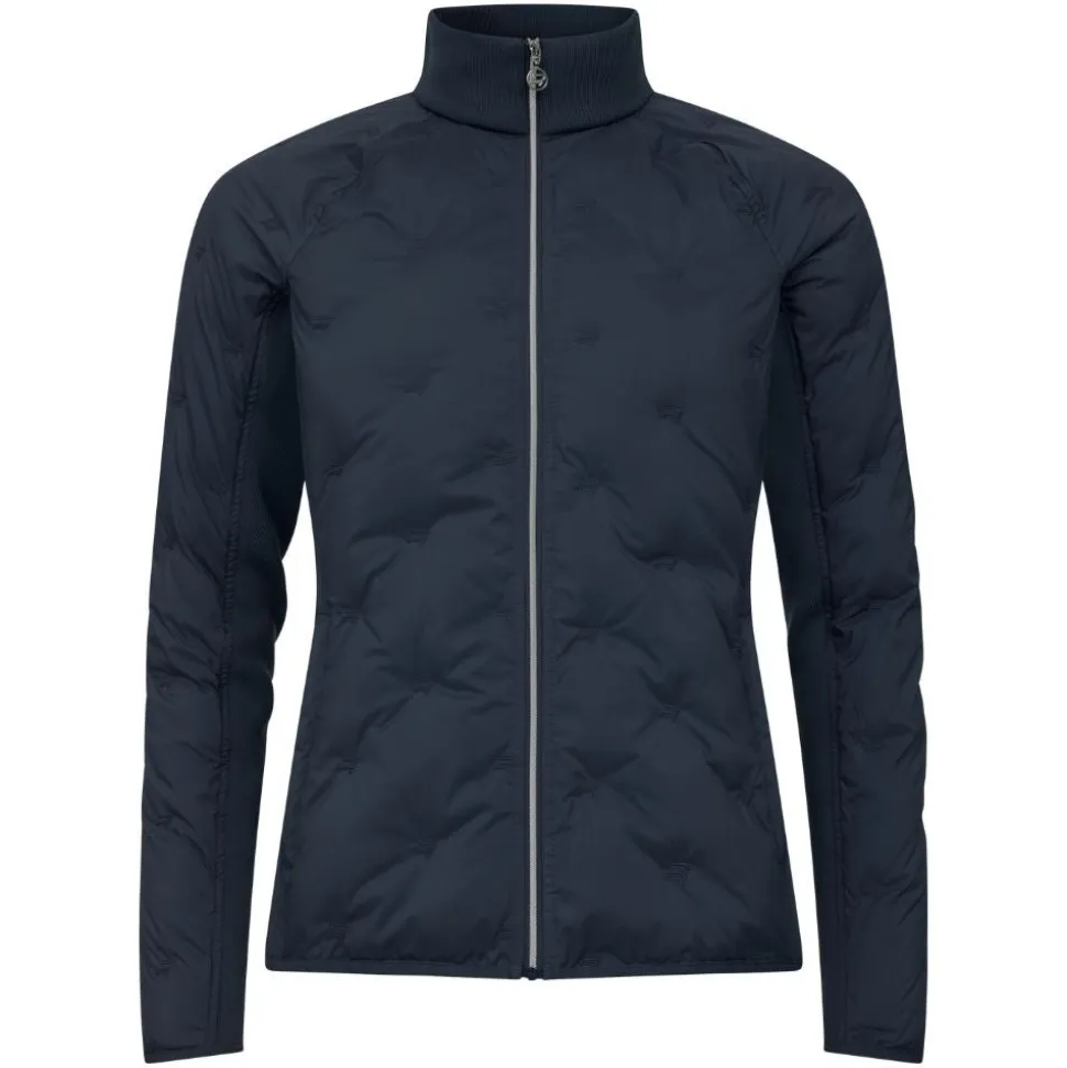 Padded Windbreaker Jakke Dame Navy