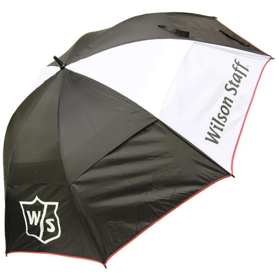Paraply 62" Svart/Hvit