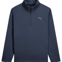 Pebble 1/4 Zip Genser Herre Navy
