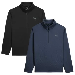 Pebble 1/4 Zip Genser Herre 2 Pack Svart/Navy