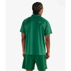 Performance Zip Raglan Pique Herre Grønn