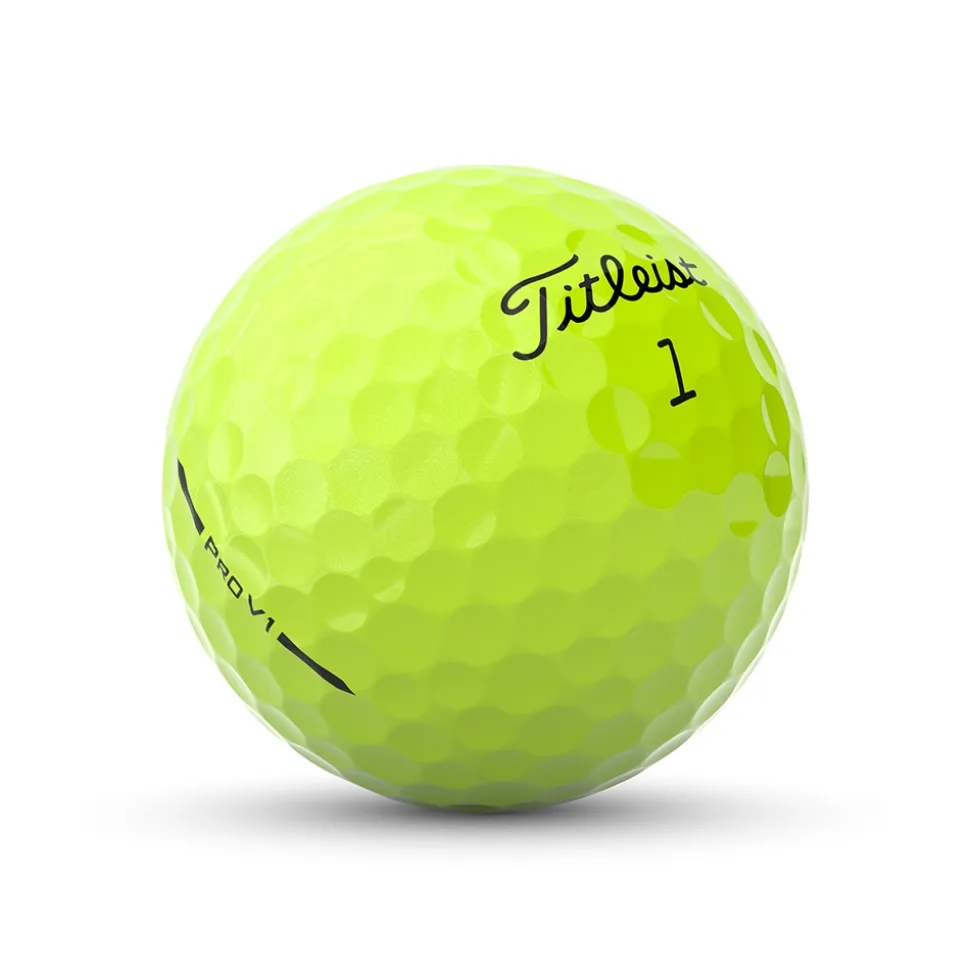 Pro V1 Golfball Gul