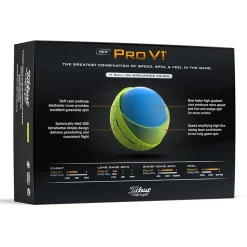 Pro V1 Golfball Gul