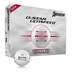 Q-STAR UltiSpeed Trackline Golfball Hvit