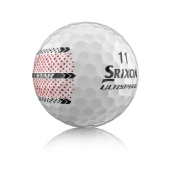 Q-STAR UltiSpeed Trackline Golfball Hvit