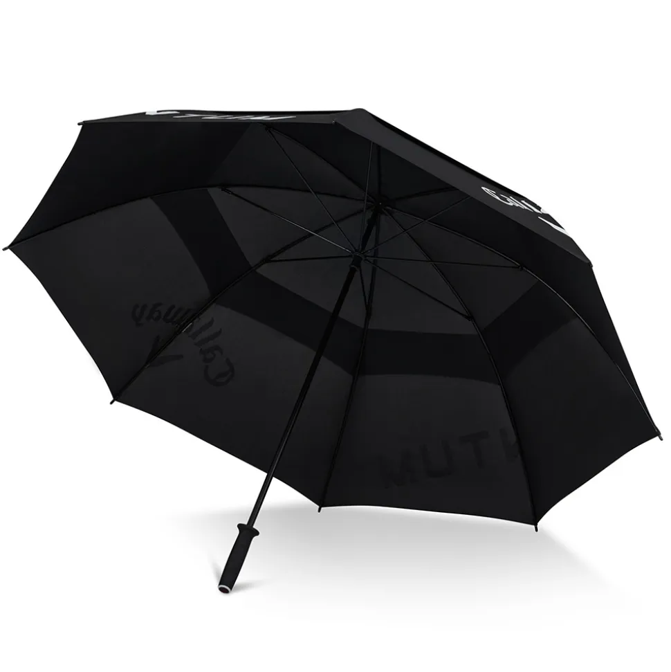Quantum Double Canopy Paraply 68" Svart