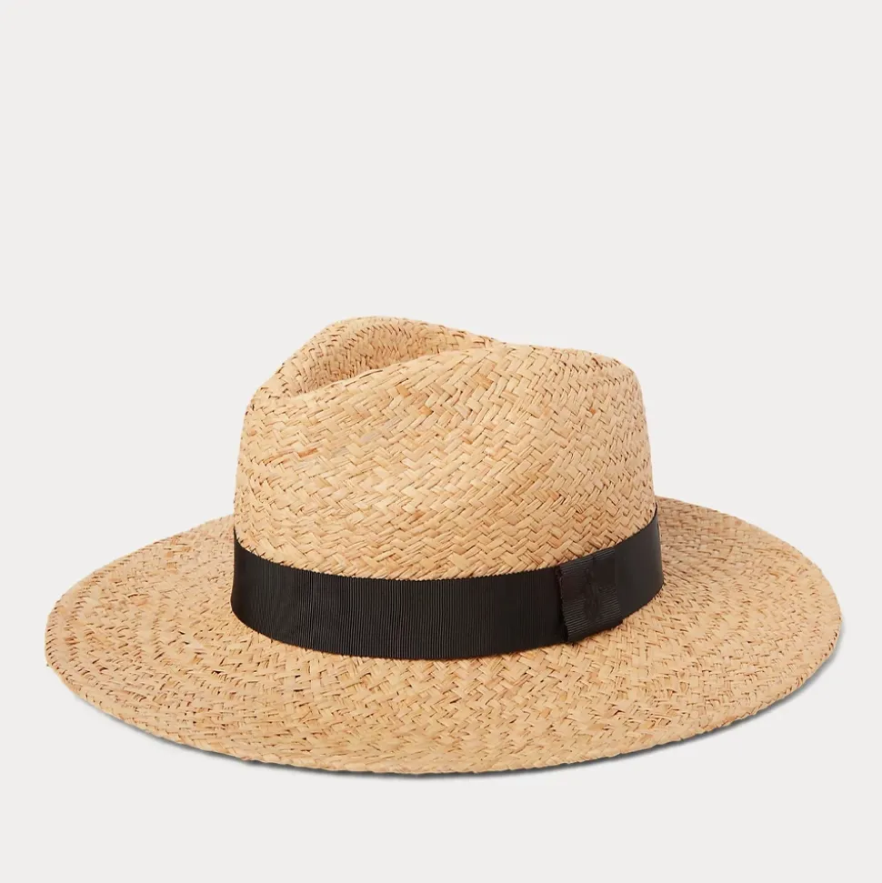 Raffia Fedora Solhatt