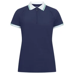 Rib Pique Dame Navy