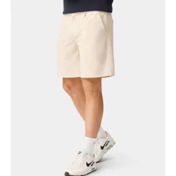 Ridgeweave Pleated Shorts Herre Sand
