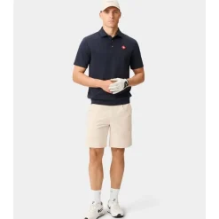 Ridgeweave Pleated Shorts Herre Sand