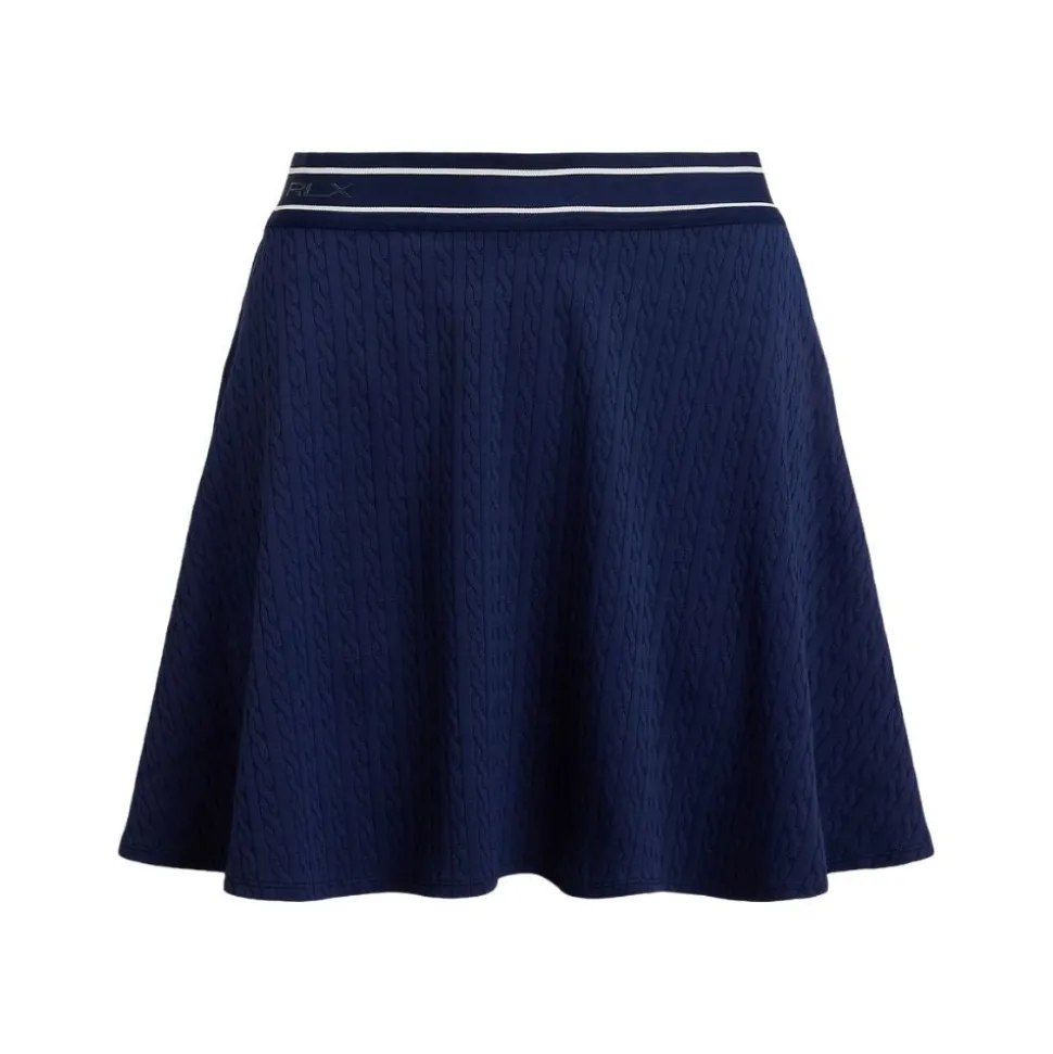 RLX Cable-Motif A-Line Skort Dame Navy