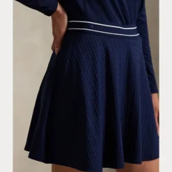 RLX Cable-Motif A-Line Skort Dame Navy