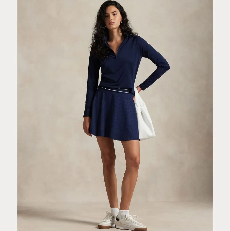 RLX Cable-Motif A-Line Skort Dame Navy