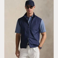 RLX Hybrid Full Zip Vest Herre Navy