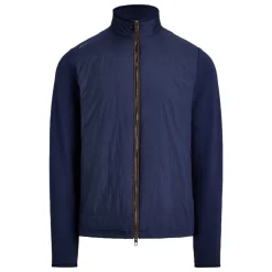 RLX Quilted Hybrid Mockneck Jakke Herre Navy