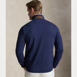 RLX Quilted Hybrid Mockneck Jakke Herre Navy