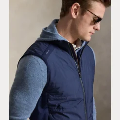 RLX Quilted Hybrid Vest Herre Navy