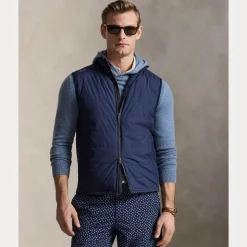 RLX Quilted Hybrid Vest Herre Navy