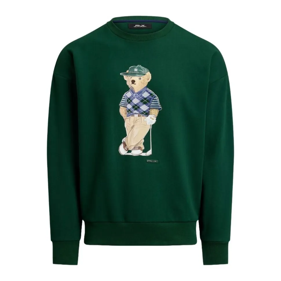 RLX Relaxed Fit Polo Bear Genser Herre Grønn